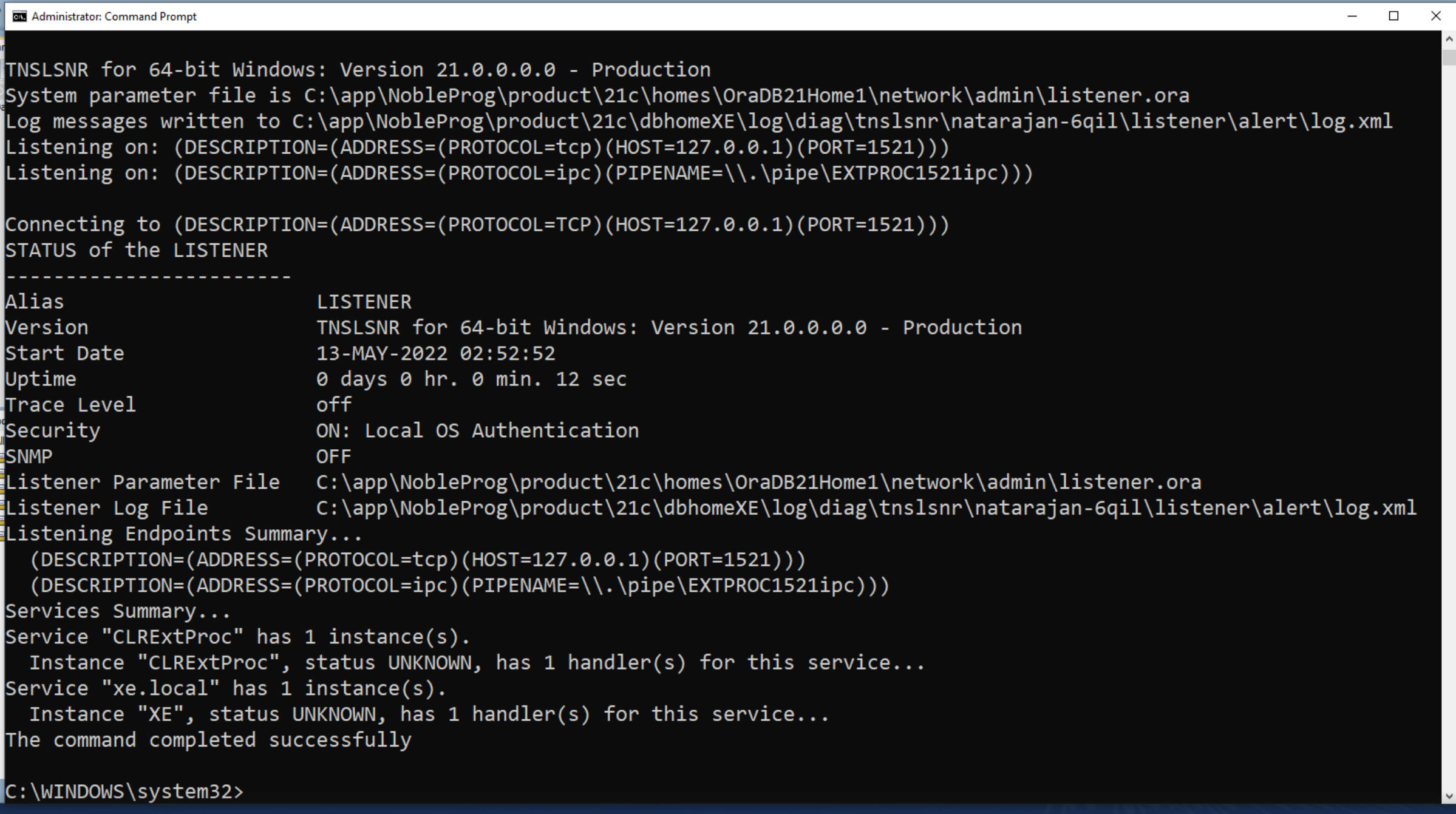 Command Prompt